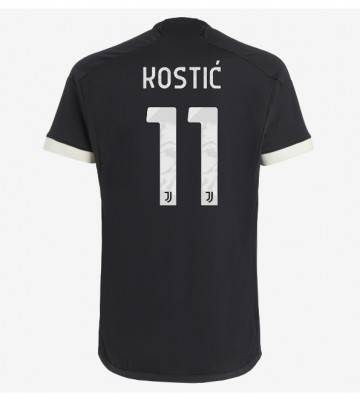 Juventus Filip Kostic #11 Tercera Equipación 2023-24 Manga Corta